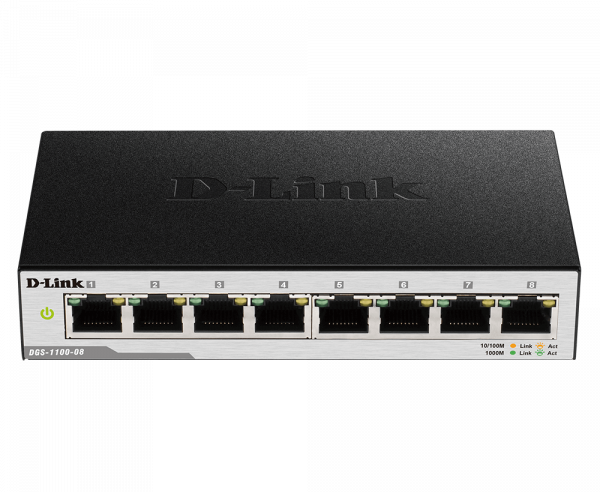Dlink DGS-1100-08 managed switch