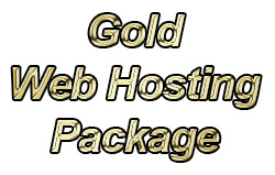 Gold web hosting package