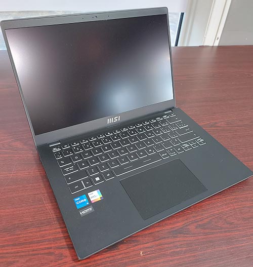 MSI Modern 14 laptop